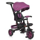 Byox Explore tricikli összecsukható (forgatható üléssel) - Lila