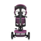 Byox Explore tricikli összecsukható (forgatható üléssel) - Lila