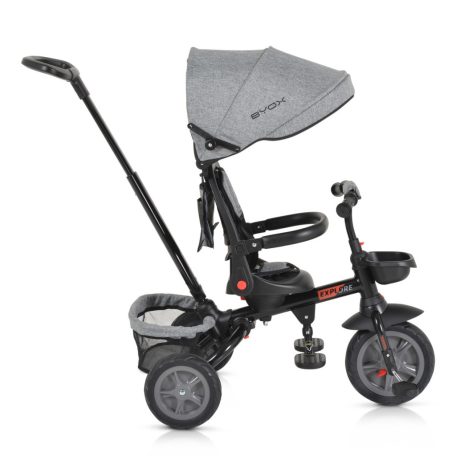 Byox Explore tricikli összecsukható (forgatható üléssel) - Szürke