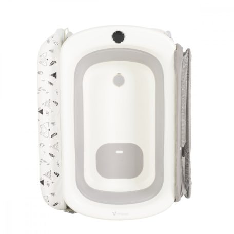 Cangaroo Garda 2 in 1 pelenkázó állvány Összecsukható káddal, digitális hőmérővel