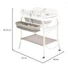 Cangaroo Garda 2 in 1 pelenkázó állvány Összecsukható káddal, digitális hőmérővel