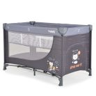 Moni Tommy 2 szintes utazóágy - szürke 