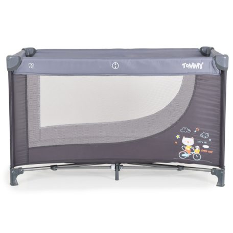 Moni Tommy 2 szintes utazóágy - szürke 