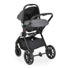 Cangaroo Christiano 3:1 multifunkciós babakocsi 22kg-ig - Sötét Szürke