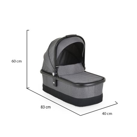 Cangaroo Christiano 3:1 multifunkciós babakocsi 22kg-ig - Sötét Szürke