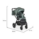 Cangaroo Christiano 3:1 multifunkciós babakocsi 22kg-ig - Zöld