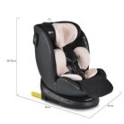 Cangaroo CASTOR i-Size Isofix gyermekülés (40-150 cm) - Púder 