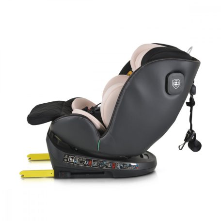 Cangaroo CASTOR i-Size Isofix gyermekülés (40-150 cm) - Púder 