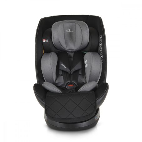 Cangaroo CASTOR i-Size Isofix gyermekülés (40-150 cm) - Szürke 
