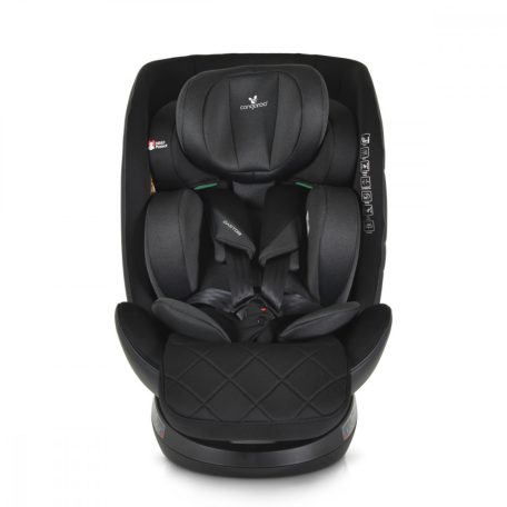 Cangaroo CASTOR i-Size Isofix gyermekülés (40-150 cm) - Fekete