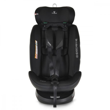 Cangaroo CASTOR i-Size Isofix gyermekülés (40-150 cm) - Fekete