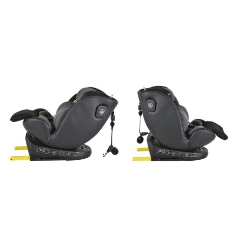 Cangaroo CASTOR i-Size Isofix gyermekülés (40-150 cm) - Fekete