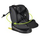 Cangaroo CASTOR i-Size Isofix gyermekülés (40-150 cm) - Fekete