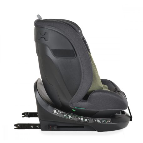 Cangaroo Draco i-Size Isofix gyermekülés (40-150 cm) - Olívazöld