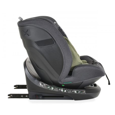 Cangaroo Draco i-Size Isofix gyermekülés (40-150 cm) - Olívazöld