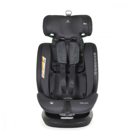 Cangaroo Draco i-Size Isofix gyermekülés (40-150 cm) - Olívazöld