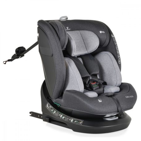 Cangaroo Draco i-Size Isofix gyermekülés (40-150 cm) - Szürke