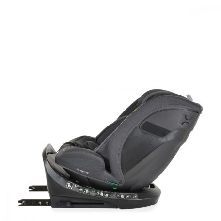 Cangaroo Draco i-Size Isofix gyermekülés (40-150 cm) - Fekete