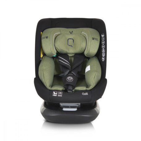 Cangaroo QUILL i-Size Isofix gyermekülés (40-150 cm) - Zöld 