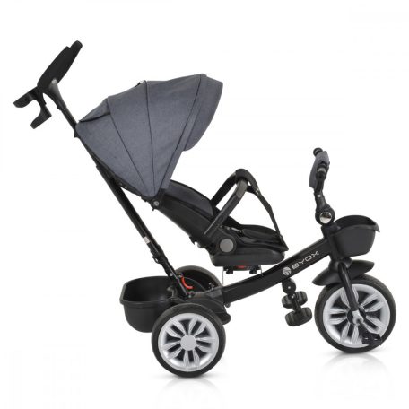 Byox Space tricikli (forgatható üléssel) - Szürke