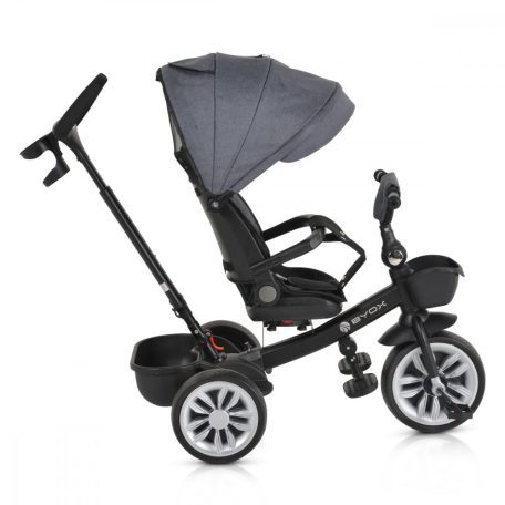 Byox Space tricikli (forgatható üléssel) - Szürke