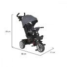 Byox Space tricikli (forgatható üléssel) - Szürke