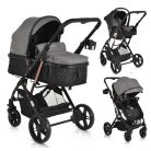 Moni Rafaello 3:1 multifunkciós babakocsi - Szürke