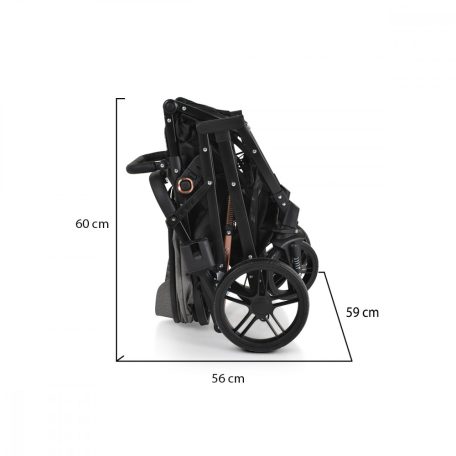 Moni Rafaello 3:1 multifunkciós babakocsi - Szürke