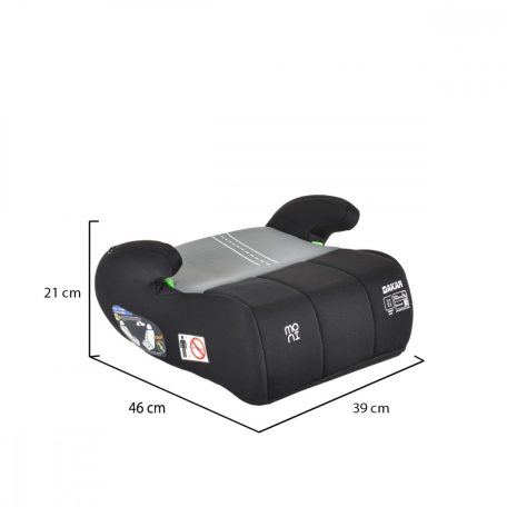Moni Dakar i-Size ülésmagasító 135-150 cm  - Szürke