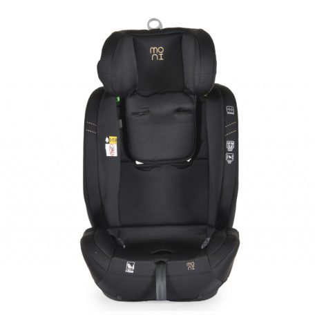 Moni Start i-Size biztonsági autósülés 76-150cm ajándék takaróval - fekete