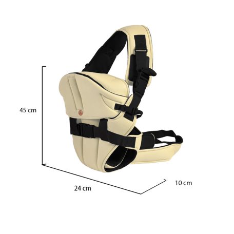Cangaroo CARRY GO  hordozó/kenguru 3,6-13 kg - Bézs