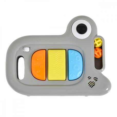 Moni ZIZZY bébikomp zenélős,3 pozícióban állítható magasság - szürke 