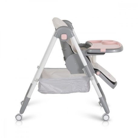 Moni Raffy multifunkciós etetőszék - Maci rózsaszín