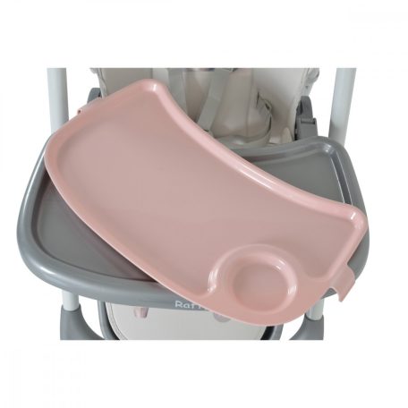 Moni Raffy multifunkciós etetőszék - Maci rózsaszín