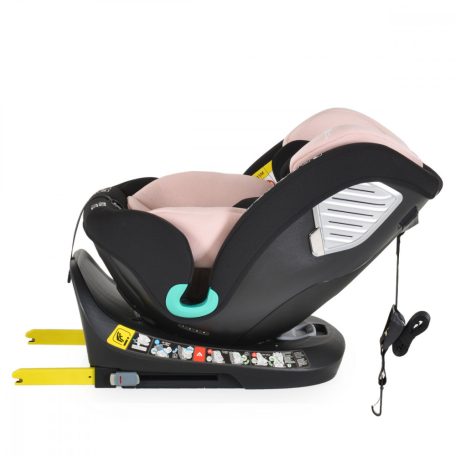 Moni Serengeti i-Size Isofix gyermekülés (40-150 cm) - Rózsaszín 