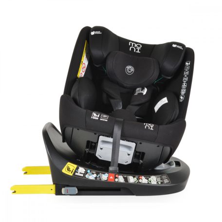 Moni Serengeti i-Size Isofix gyermekülés (40-150 cm) - Fekete