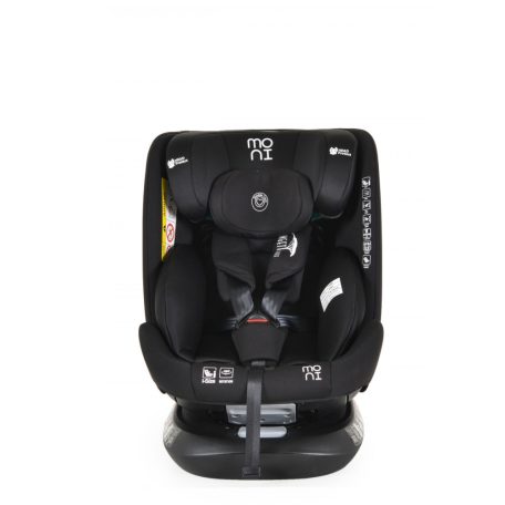 Moni Serengeti i-Size Isofix gyermekülés (40-150 cm) - Fekete
