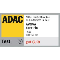 Avova SORA-FIX autóülés 100-150 cm - Lime Green