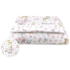 Baby Shop 2 részes babaágynemű - rózsaszín őzike