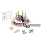 TOOKY TOY fajáték szülinapi torta szett 