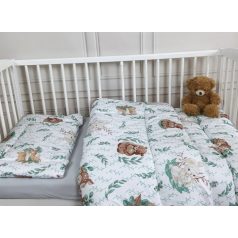 Baby Shop 2 részes babaágynemű - Lulu Natural menta