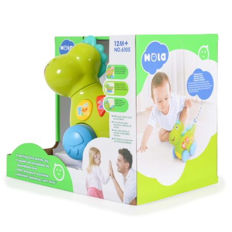 Hola Interaktív Dínó bébijáték 12 hó+ 