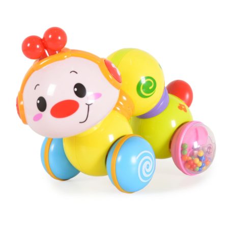 Hola Interaktív Kukac kerekekkel 6 hó+