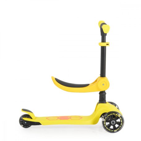 Lamborghini 2IN1 ráülős roller - Sárga