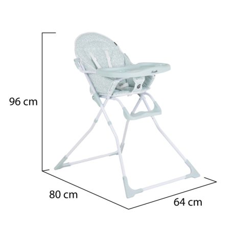 Moni Noodle fix etetőszék - Kék