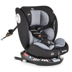   Moni Nitro 0-36 kg ISOFIX biztonsági autósülés 360° fokban elfordítható - fekete/szürke