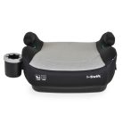 Cangaroo I-Swift i-Size ülésmagasító 125-150 cm pohártartóval - Fekete/szürke