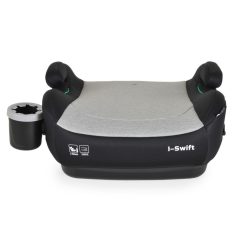   Cangaroo I-Swift i-Size ülésmagasító 125-150 cm pohártartóval - Fekete/szürke