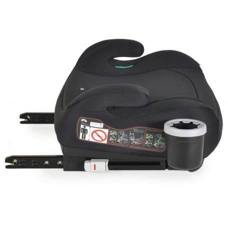 Cangaroo I-Swift i-Size ülésmagasító 125-150 cm pohártartóval - Fekete