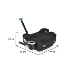 Cangaroo I-Swift i-Size ülésmagasító 125-150 cm pohártartóval - Fekete